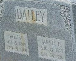 Fannie E Dailey