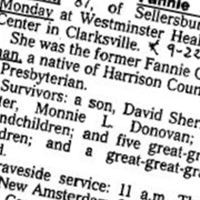 Fannie Geneva Coffman Sherrill