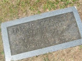 Fannie Goolsby Roberts Fannie Goolsby Roberts
