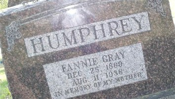 Fannie Gray Humphrey