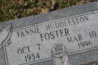 Fannie Huddleston Foster