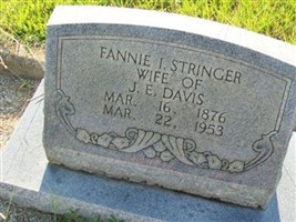 Fannie I Stringer Davis Fannie I Stringer Davis