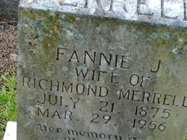 Fannie Jane Trussell Merrell Fannie Jane Trussell Merrell