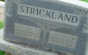 Fannie Jones Strickland