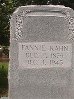 Fannie Kahn
