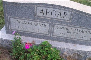 Fannie L. Alpaugh Apgar Fannie L. Alpaugh Apgar