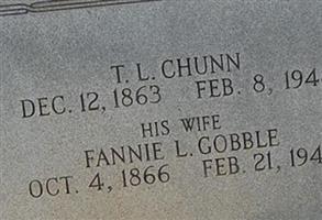 Fannie L Gobble Chunn