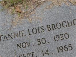 Fannie Lois Brogdon