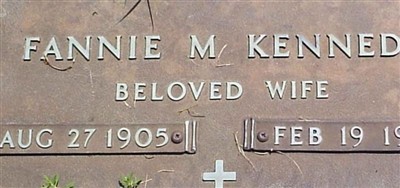 Fannie M Kennedy