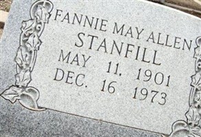 Fannie Mae Allen Stanfill Fannie Mae Allen Stanfill