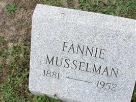 Fannie Musselman Fannie Musselman