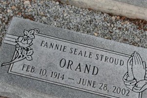 Fannie Seale Stroud Orand
