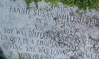 Fannie Susan White Jenkins