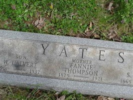 Fannie Thompson Yates Fannie Thompson Yates