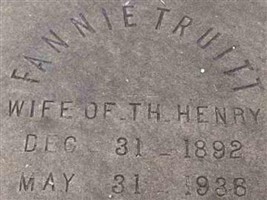 Fannie Truitt Henry (2011819.jpg) Fannie Truitt Henry (2011819.jpg)