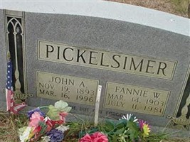 Fannie W. Pickelsimer (2005652.jpg) Fannie W. Pickelsimer (2005652.jpg)