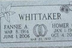 Fannie Whittaker