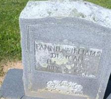 Fannie Williams Duncan