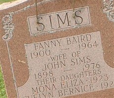 Fanny Baird Sims