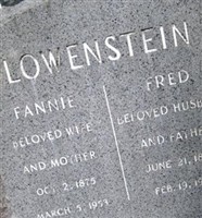 Fanny Goldberg Lowenstein