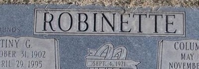 Ida Fanny "Tiny, Grounds" Robinette Ida Fanny "Tiny, Grounds" Robinette