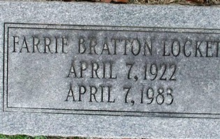 Farrie Bratton Lockett Farrie Bratton Lockett