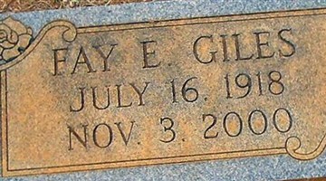 Fay E Giles
