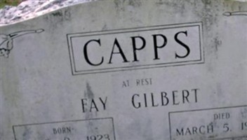 Fay Gilbert Capps Fay Gilbert Capps