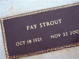 Fay Lord Strout Fay Lord Strout
