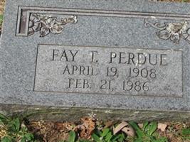 Fay T Perdue