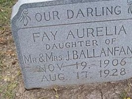 Faye Aurelia Ballanfant Faye Aurelia Ballanfant