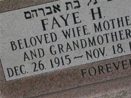 Faye H. Polack Faye H. Polack