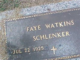 Faye Watkins Schlenker Faye Watkins Schlenker