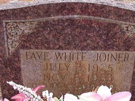 Faye White Joiner Faye White Joiner