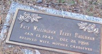 Faye Willingham Terry Baughman