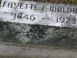 Fayette F. Waldron Fayette F. Waldron