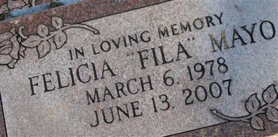 Felicia "Fila" Mayo Felicia "Fila" Mayo