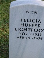 Felicia Huffer Lightfoot Felicia Huffer Lightfoot