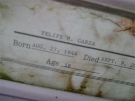 Felipe M. Garza Felipe M. Garza