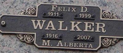 Felix D. Walker Felix D. Walker