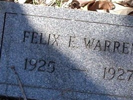 Felix E. Warren
