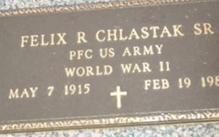 Felix R. Chlastak, Sr Felix R. Chlastak, Sr