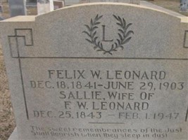 Felix W. Leonard