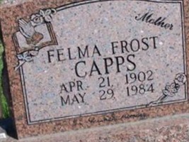Felma V. Frost Capps