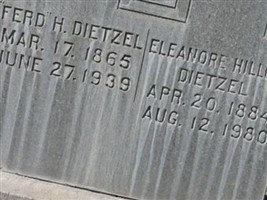 Ferd H. Dietzel Ferd H. Dietzel