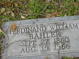 Ferdinand William Bahler