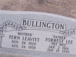 Fern Leavitt Bullington