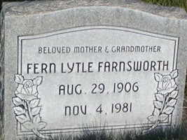 Fern Lucy Lytle Farnsworth