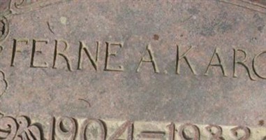 Ferne A. Karge Ferne A. Karge