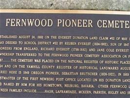 Fernwood Pioneer Cemetery